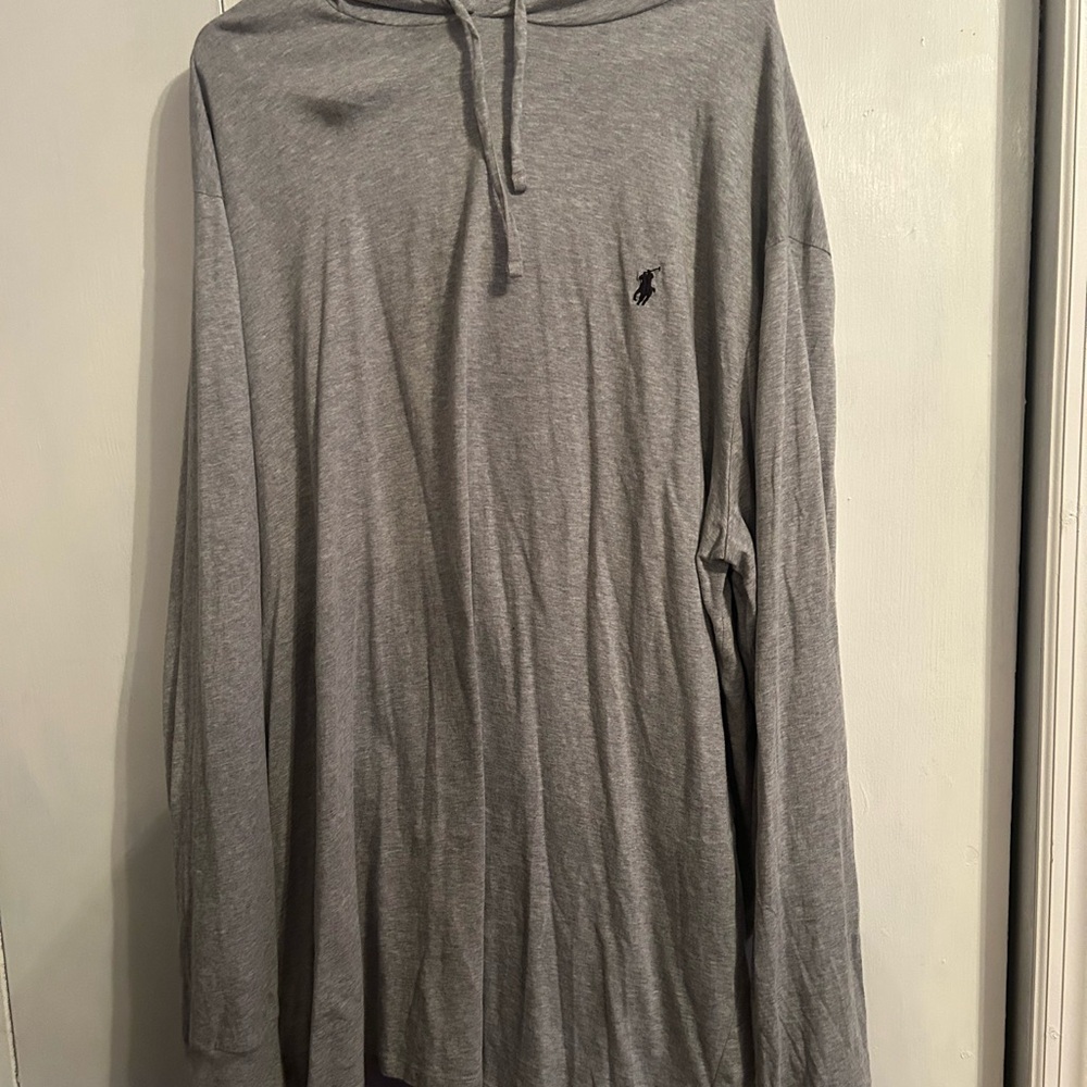 Gray Polo by Ralph Lauren Men's Shirt